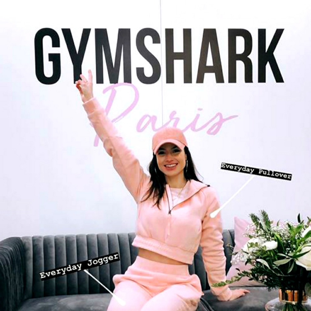 Gymshark Everyday Crop Pullover | Blush Nude